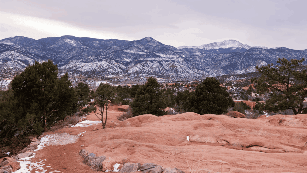 Photograph of Pikes Peak